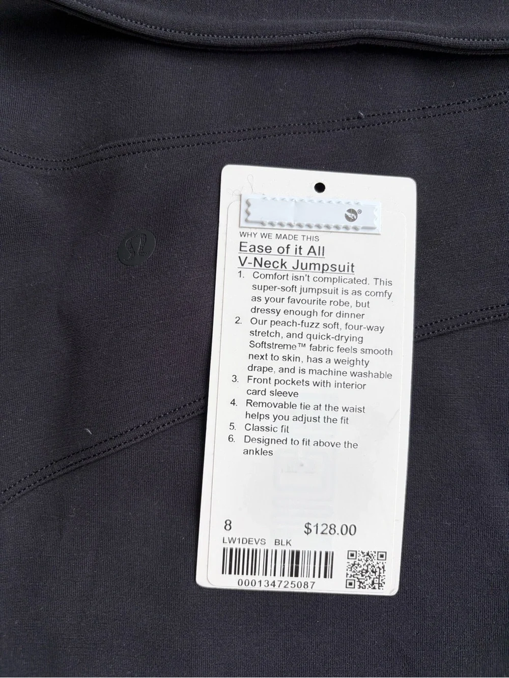 Lululemon Ease of it all jumpsuit